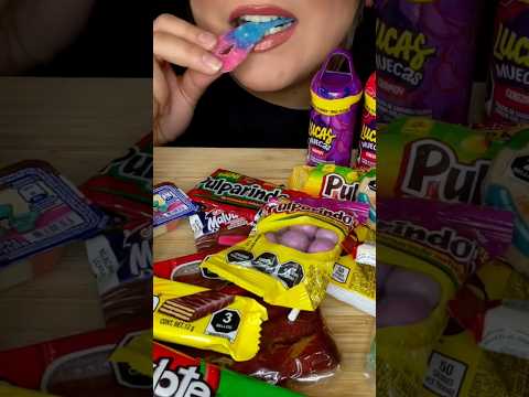 Mexican sour key candy #asmr #candy #fallintoshorts #food #sourcandy