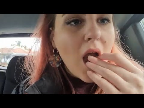 ASMR HARD CANDY IN THE BACKSEAT 🍬 🚙