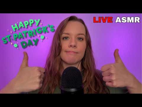 🔴i’m irish so i have to do ASMR on St. Patrick’s Day ☘️