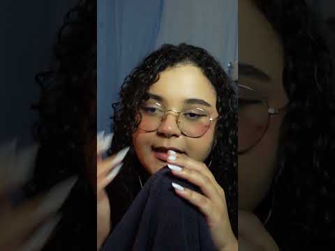 ASMR Paninho no microfone