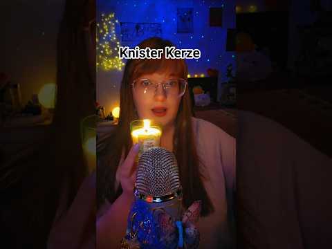 Knisterkerze ASMR 🕯️✨ #asmrknister #asmrvideo #asmrtingles #asmrtingly #candle