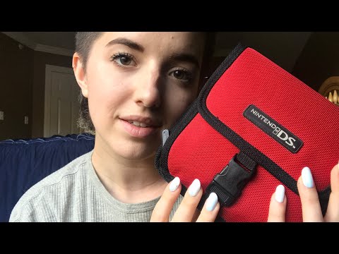 ASMR Unintelligible Whispers + Nintendo DS Sounds