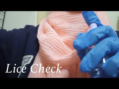 ASMR | 1 Minute Fast Lice Check (with Head Massage and Brushing)