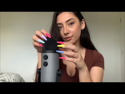 ASMR Brain Tingling Mic Scratching & Tapping | No Talking