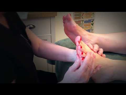 ASMR Reflexology (Unintentional ASMR, Real person ASMR)