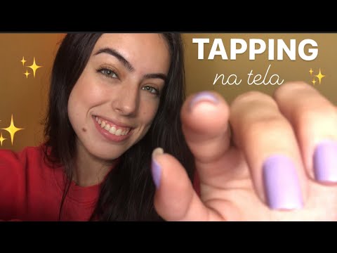 ASMR- Tapping na câmera!