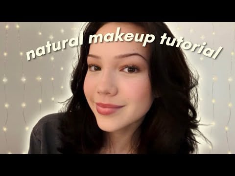 natural makeup routine ASMR | highly requested