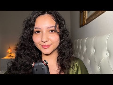 ASMR No Makeup Up Close 💗 (Face Touching)