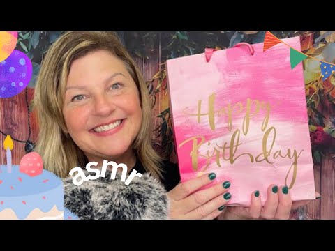 ASMR | Whispered Ramble...Birthday Gifts I Received! 💗 😍✨