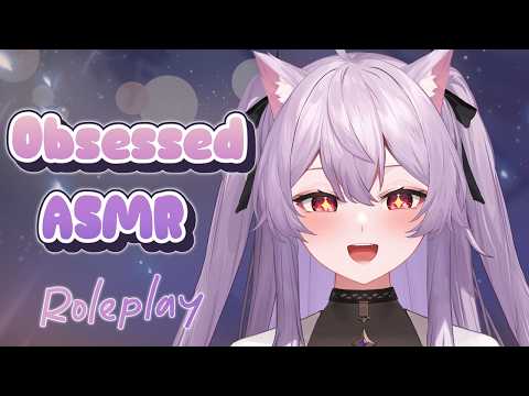 【ASMR】 Cat Girl Who's Obsessed with ASMR ~ Can She Touch Your Face? Your Hair? Nyah ~