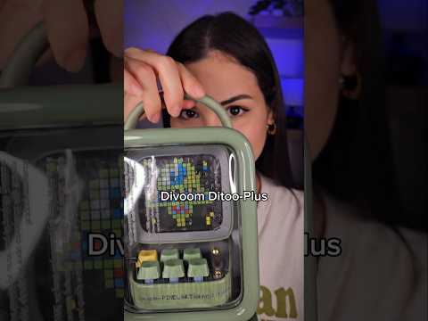 ASMR DIVOOM Ditoo Plus✨️ #Divoom #TimesFrame #DigitalFrame #pixelart #itoopro