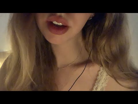 ASMR random triggers and whispers (books, rummaging, lip gloss)