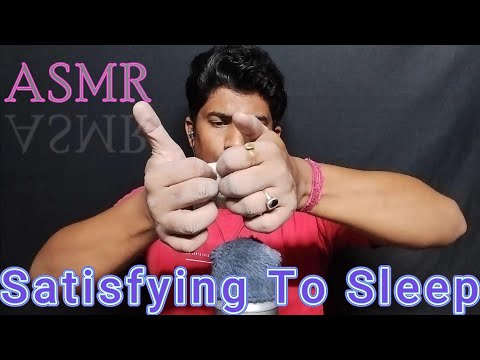 asmr hand mic scratching and tapping to sleep