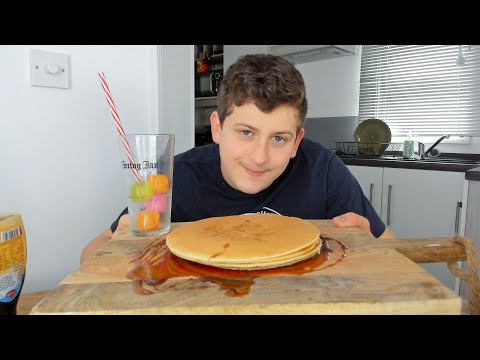 ASMR Eating Pancakes *Eating Sounds*