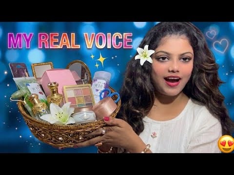 ASMR What I Bought In Market | My Real Voice |😍❓