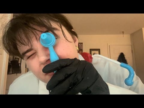 ASMR doctor check-up (nurse, doctor, receptionist) 🥼🩺