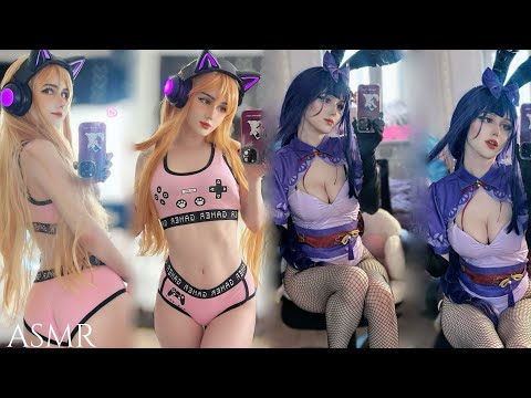 Your Game Girlfriend | ASMR ♡ Cosplay Role Play