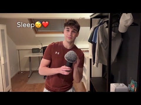 ASMR BRAIN MASSAGE with POSITIVE AFFIRMATIONS to help you sleep