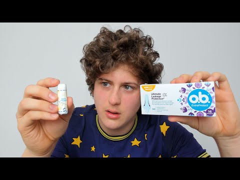 ASMR With Tampons 😳🩸💦