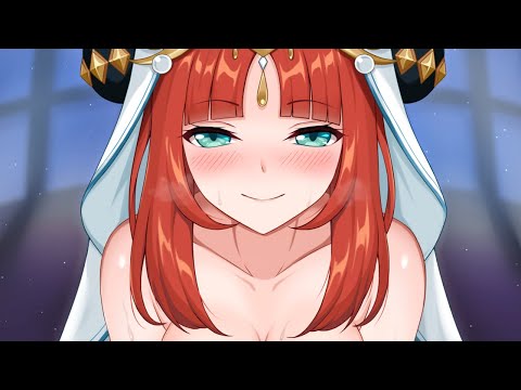 [3DIO ASMR] Nilou's Double Ear Licking And Ear Eating