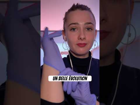 Une belle évolution #asmrfrançais #asmrroleplay #asmrmedical #dermatology #visage
