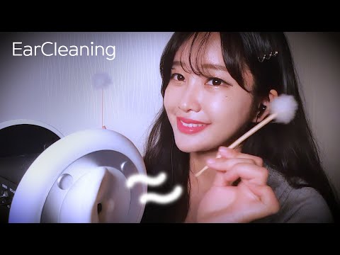 ASMR l 나무귀이개 귀파기 노토킹👂NoTalking EarCleaning, 귀청소