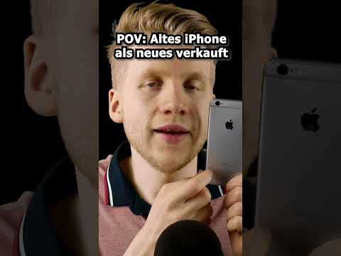 ASMR - POV: Altes iPhone wird als neues verkauft! #shorts #asmr #roleplay #deutscheasmr