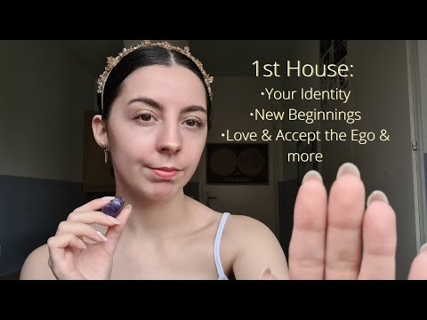 ASMR Reiki for the 1st House ｜Energy work/ healing, crystal healing, soft spoken