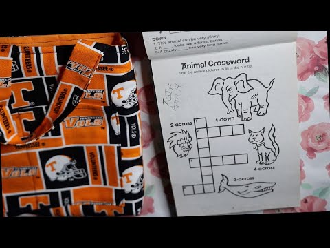 CROSSWORD PLAYPAD ASMR CHEWING GUM