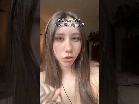 ASMR | Did I Do Your Fav Trigger? #asmr #asmrsounds #asmrtingles #mouthsounds #relaxing
