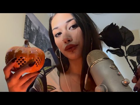 ASMR | mouth sounds, spooky tapping 🎃👻 and more