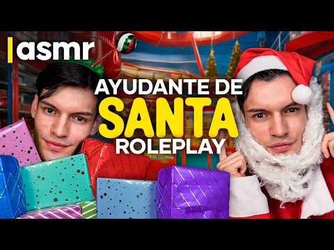 asmr ROLEPLAY para dormir AYUDANTE DE SANTA en español