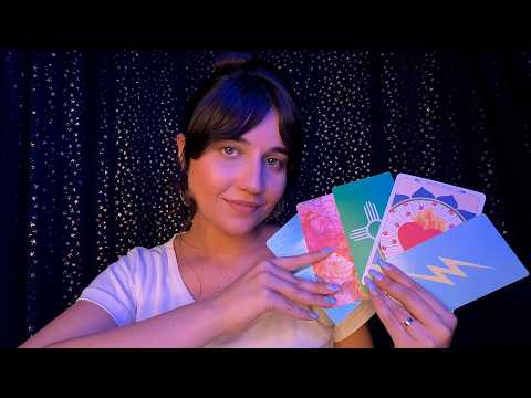 Mensagem Espiritual dos seus Guias ✨ ASMR Oráculo: Escolha uma Carta 🎴 ✨ Fala Suave e Tapping