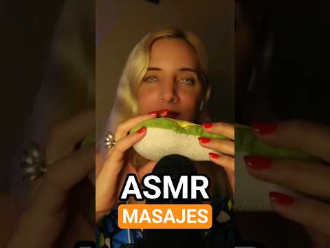 ASMR MASAJES CON ESPONJA #asmr #asmrrelajante #asmrrelax #asmrdormir #asmrespañol #asmresponjas