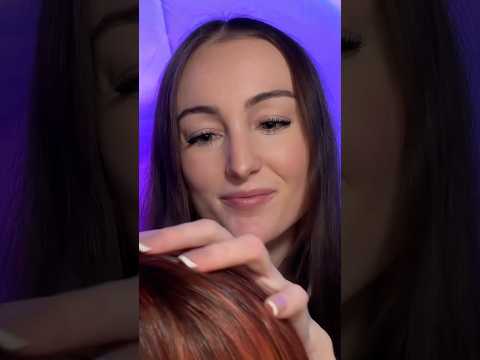 playing with your hair in class asmr #asmr #asmrroleplay