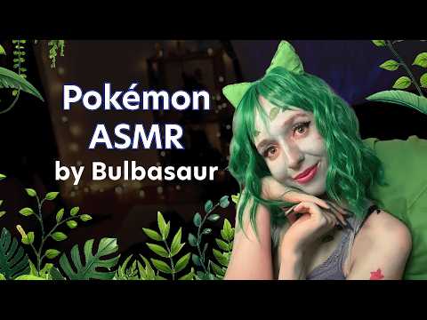 ASMR Bulbasaur used Sleep Powder!🍃Layered Sounds & Hypnotic Visual Triggers