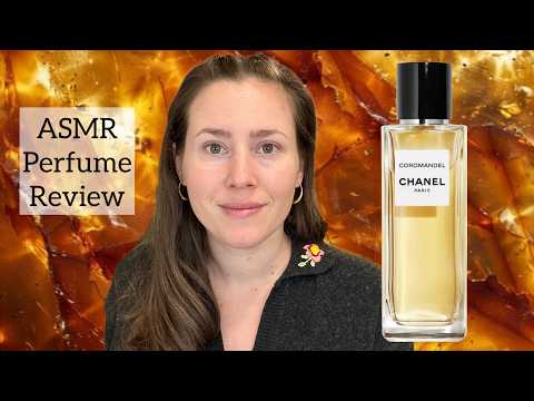 (ASMR) Perfume Review - Chanel Coromandel  - Glass Tapping & Whispering