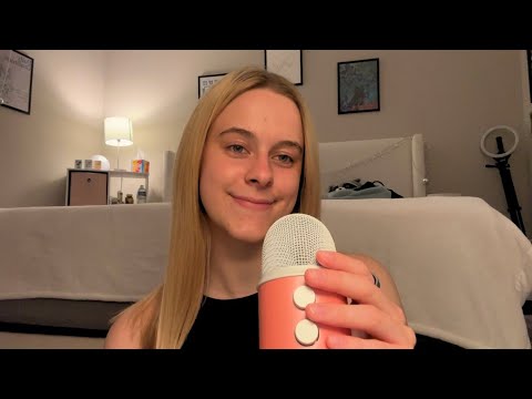 The Tingliest ASMR Triggers (lid sounds, tapping, personal attention, whispering, & more)