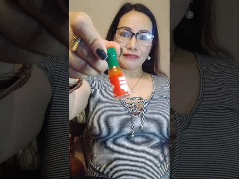 EATING WHOLE TABASCO#everyone #shortsfeed #crazylady #tabasco #eating #challenge