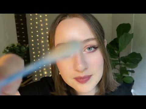 *one minute asmr* doing your lashes