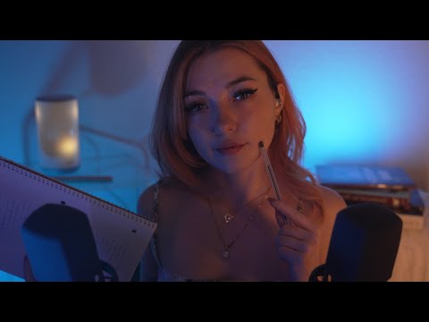 Switching between soft-spoken and whispered to put you to sleep ✨ ASMR