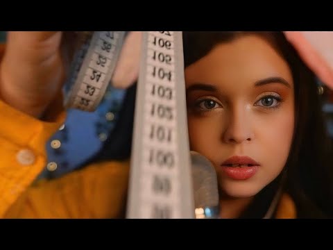 АСМР💗Мерки+звуки рта | ОЧЕНЬ странный портной измерит тебя✨видео для сна