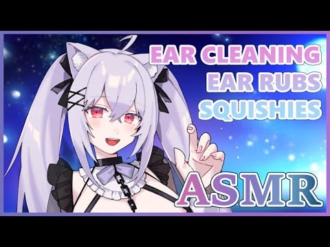 【ASMR】Ear Cleaning, Relaxing Triggers Until You Fall Asleep~ ♥