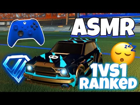 ASMR Français • CHUCHOTEMENT DOUX ET PROCHE DU MICRO SUR ROCKET LEAGUE EN 1vs1 RANKED 😴