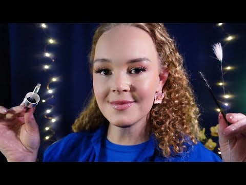 ASMR Relaxing Spa Facial Treatment for Deep Sleep🌙 Soft Spoken Face Mapping & Soothing Massage