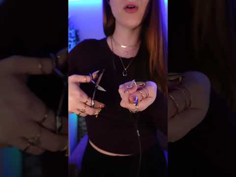 ✂️ snip snip #asmr