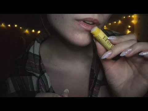 ASMR - Chapstick Application - Whisper Ramble 