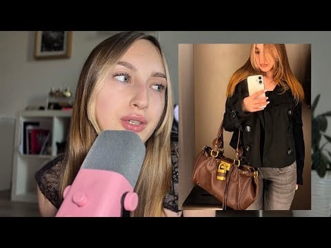 ASMR | обзор покупок и моя перьевая шляпа