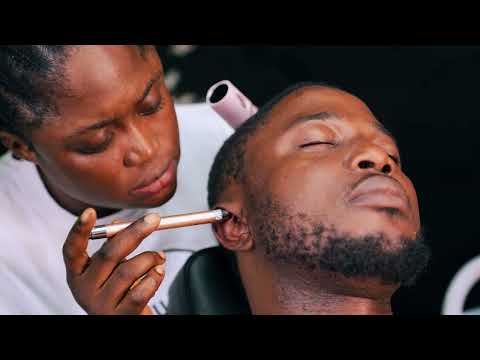 ASMR ✨ Close-Up Deep Ear Cleaning | Intense Ear-to-Neck Fire Massage & Ingrown Hair Removals 