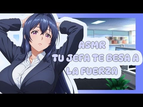 //ASMR// tu jefa te besa a la fuerza 💜🫵🌸